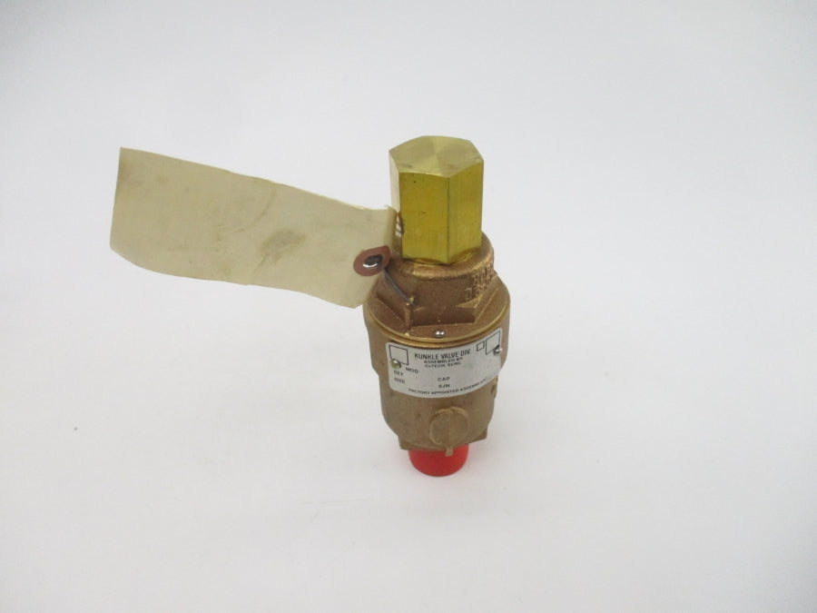 KUNKLE VALVE 20D01MG0150 150PSI 3/4" NSNP