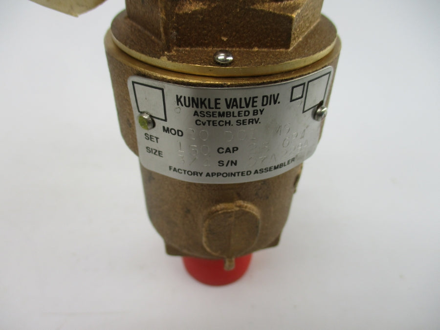 KUNKLE VALVE 20D01MG0150 150PSI 3/4" NSNP