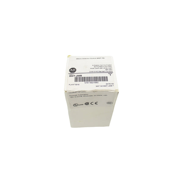 ALLEN BRADLEY 800T-J20B SER. T (WH) NSFS