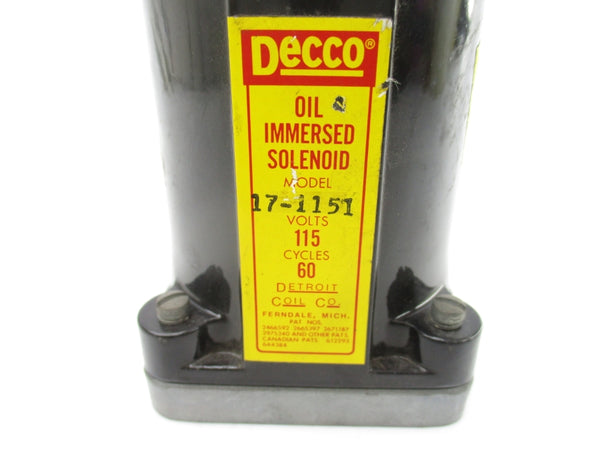 DECCO 17-1151 115V NSNP