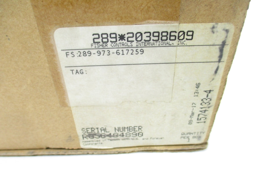 FISHER FS-289-973-617259 15PSI NSMP
