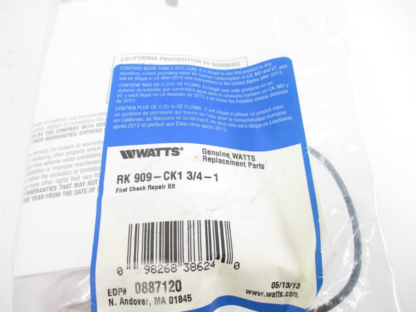 WATTS 0887120 RK909-CK1 3/4-1" NSMP