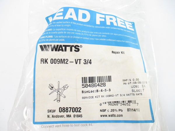 WATTS 0887002 RK009M2-VT 3/4" NSMP
