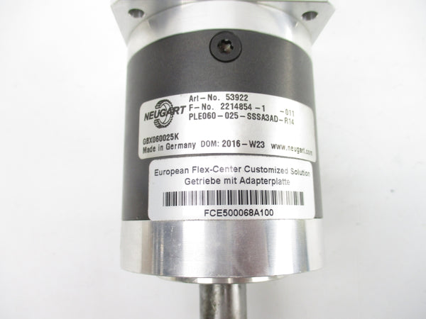 NEUGART PLE060-025-SSSA3AD-R14 53922 NSNP
