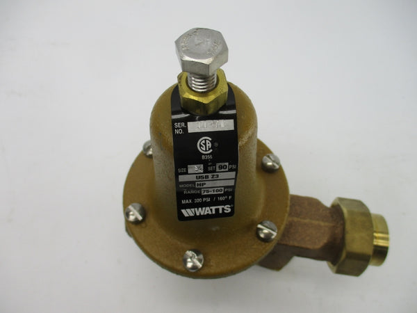 WATTS U5BZ3 HP 75-100PSI 3/4" NSNP