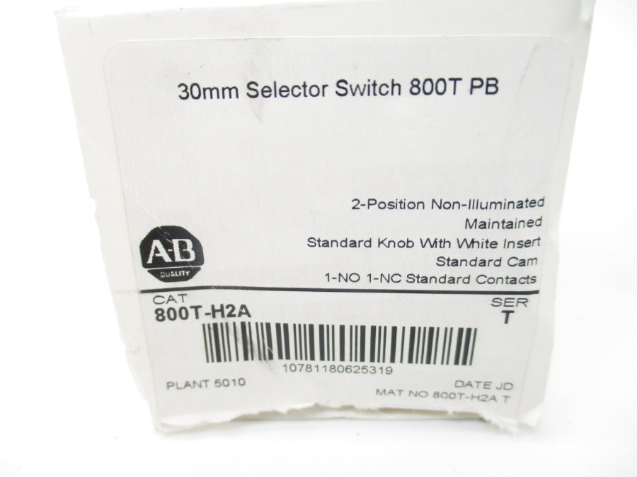 INDUSTRIAL SPARE PART 800T-H2A SER. T (AS PICTURED) (WH) NSMP