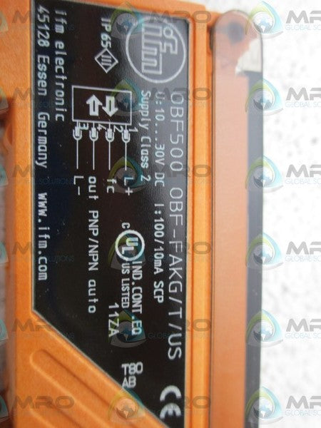 IFM EFECTOR OBF500 FIBER-OPTIC AMPLIFIER  NSMP
