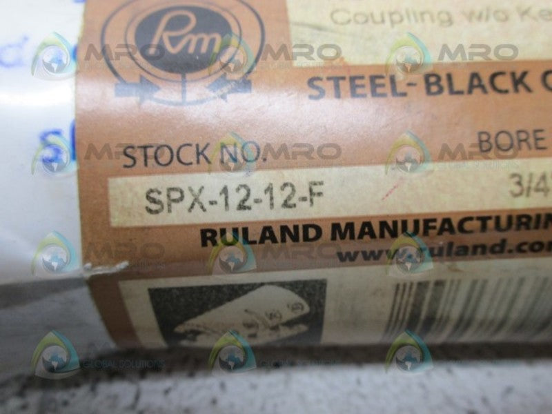RULAND SPX-12-12-F COUPLING (PKG OF 2) NSMP