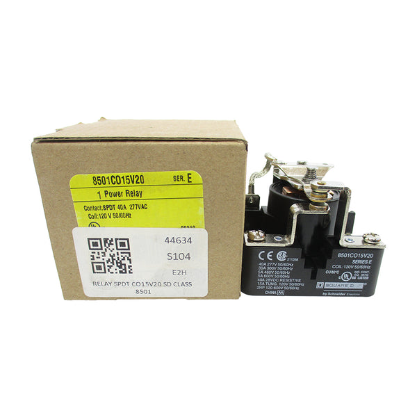 SQUARE D 8501CO15V20 SER. E 120V NSMP