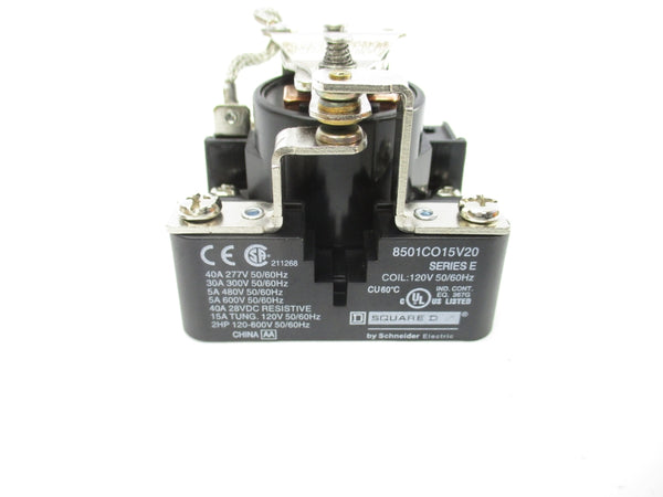 SQUARE D 8501CO15V20 SER. E 120V NSMP
