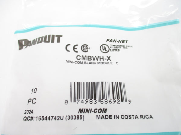 PANDUIT CMBWH-X (PKG OF 10) NSMP