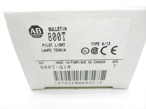INDUSTRIAL SPARE PART 800T-Q10 SER. T 120VAC/DC (GY/BL) NSMP