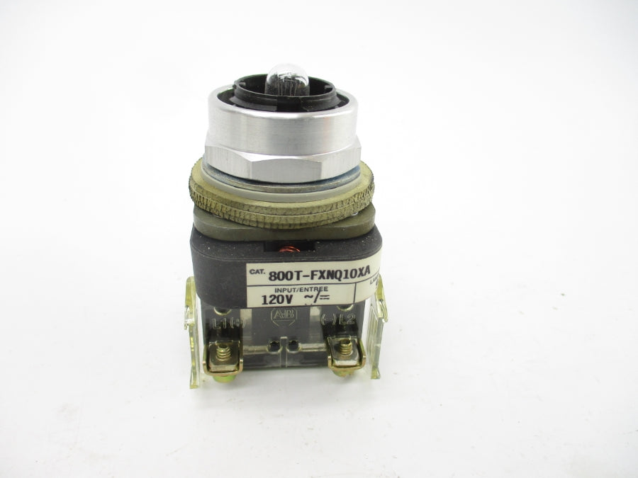 ALLEN BRADLEY 800T-FXNQ10XA SER. T 120V (GY/BL) NSMP