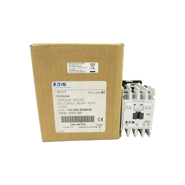 EATON D15CR22AB SER. B1 110/120V NSMP