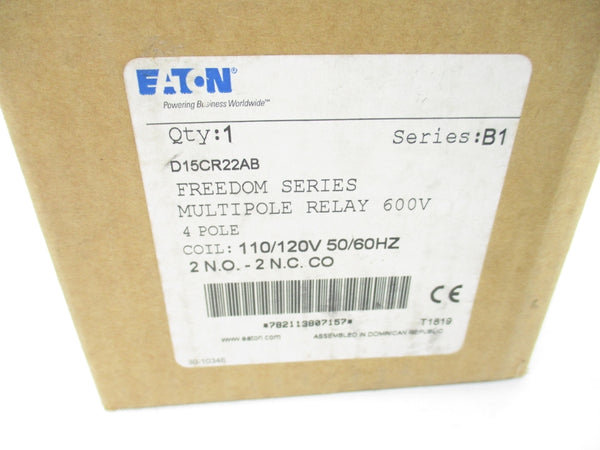 EATON D15CR22AB SER. B1 110/120V NSMP