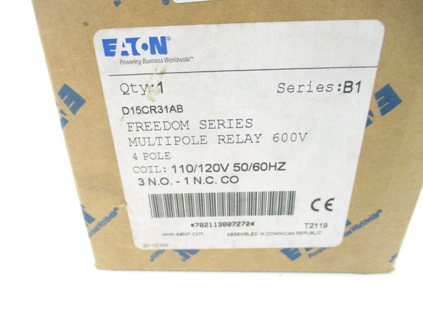 EATON D15CR31AB SER. B1 110/120V NSFS