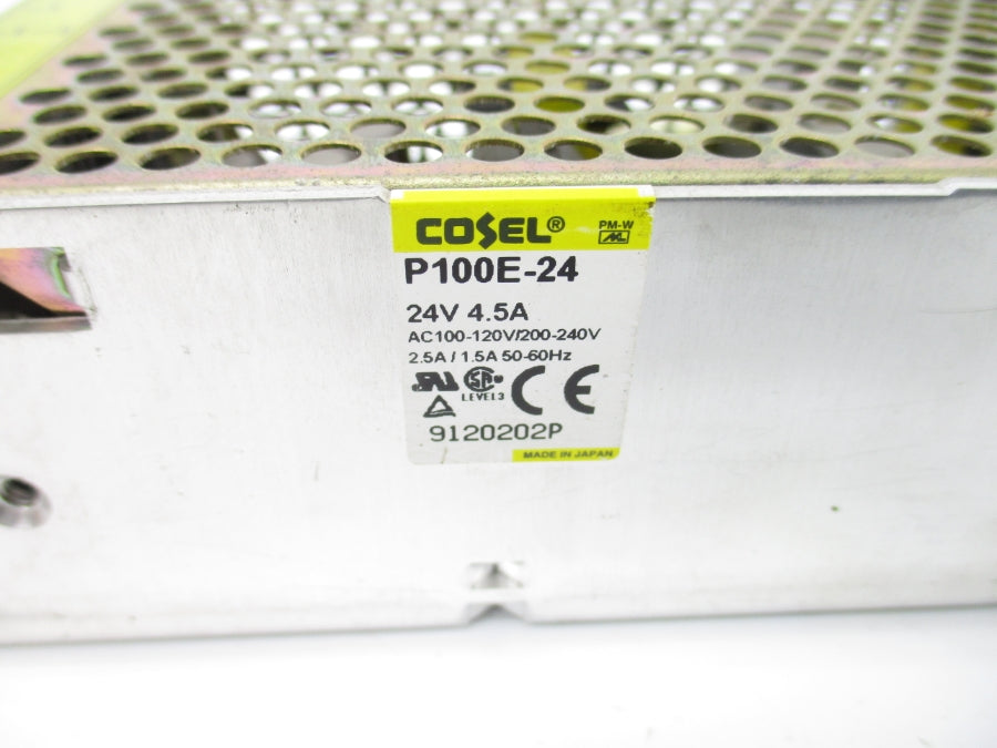 COSEL P100E-24 100-120/200-240V 2.5/1.5A UNMP