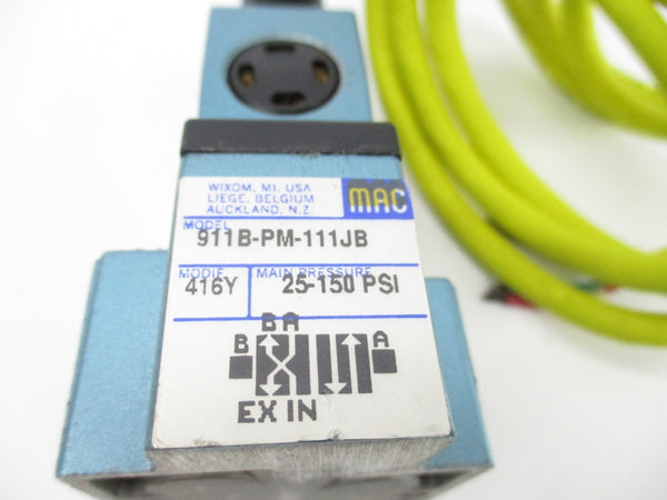 MAC 911B-PM-111JB 110/120V 25-150PSI UNMP