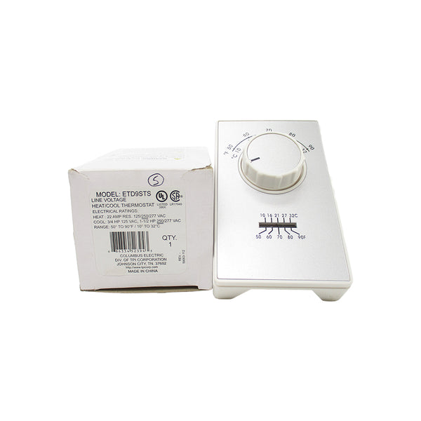COLUMBUS ELECTRIC ETD9STS 277VAC 22A 50-90'F/10-32'C NSMP