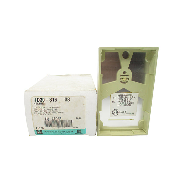 WHITE-RODGERS 1D30-316 4E035 30VAC .15-1.0A NSMP