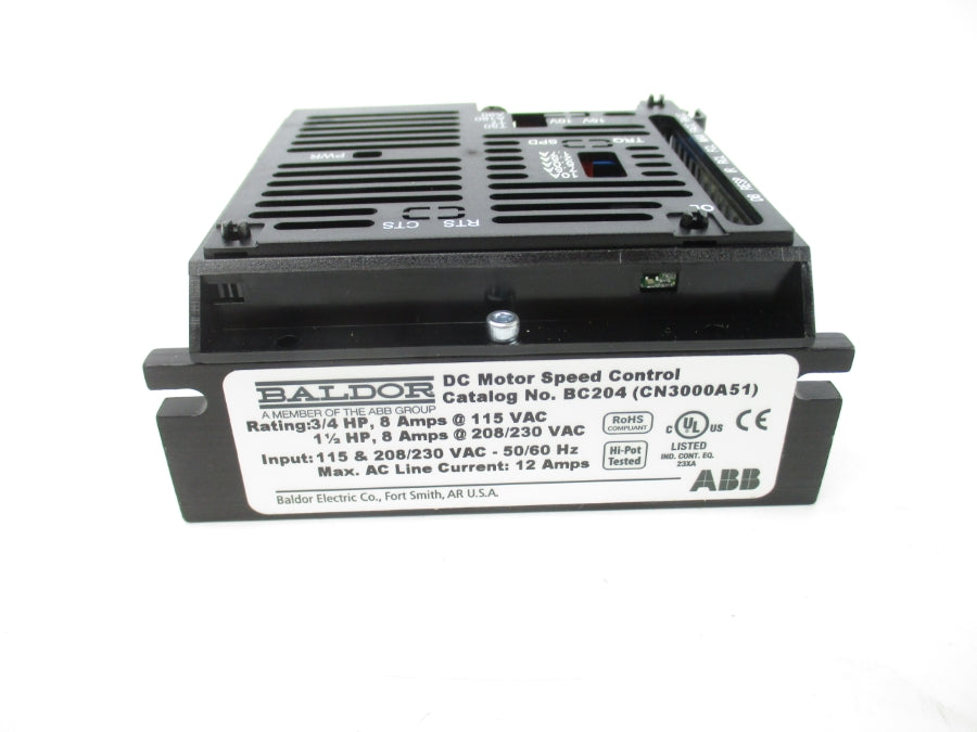BALDOR BC204 (CN3000A51) 208/230VAC 8A NSMP