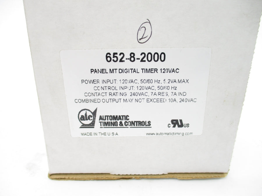 ATC 652-8-2000 120VAC NSMP