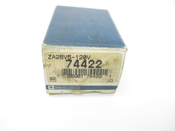 TELEMECANIQUE ZA2BV6-120V 74422 NSMP