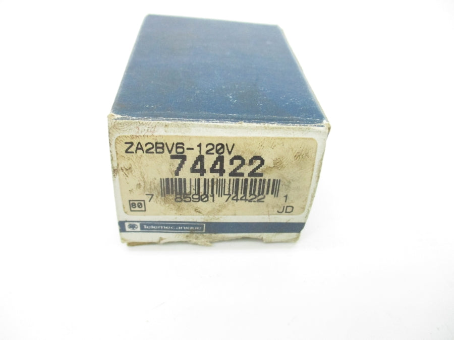 TELEMECANIQUE ZA2BV6-120V 74422 NSMP