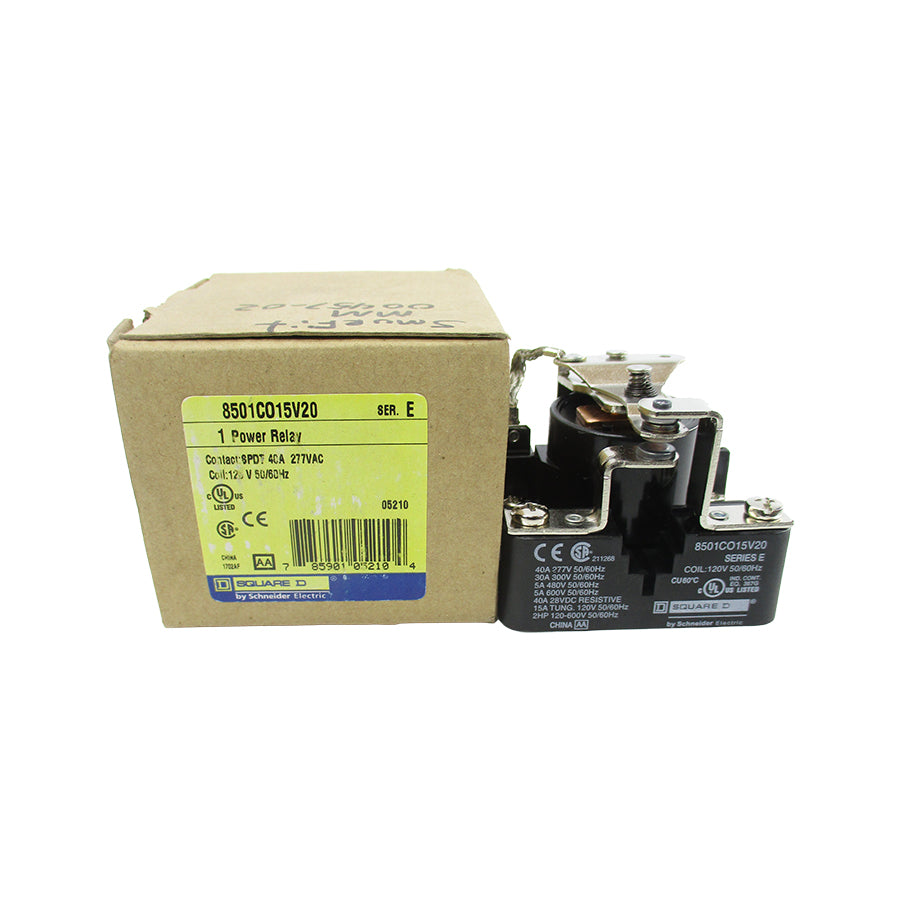 SQUARE D 8501CO15V20 SER. E 120V 40A NSMP