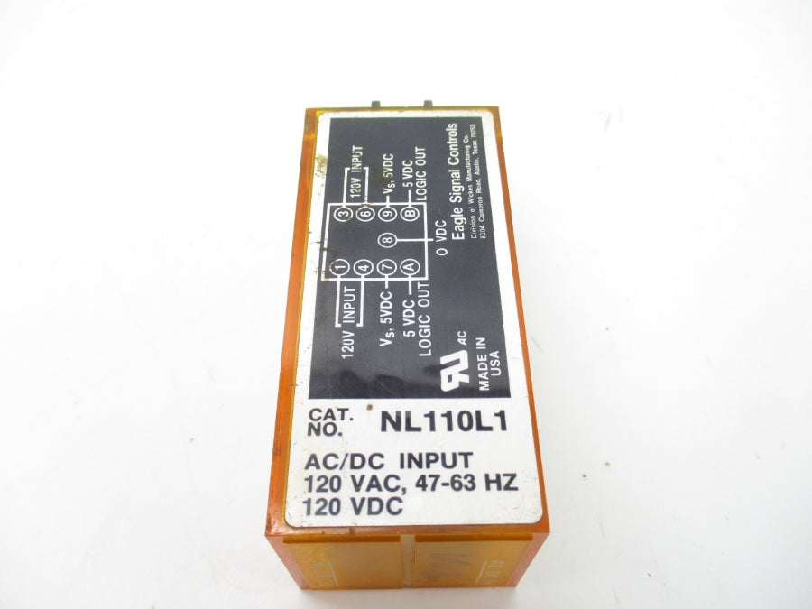 EAGLE SIGNAL CONTROLS NL110L1 120VAC/DC UNMP