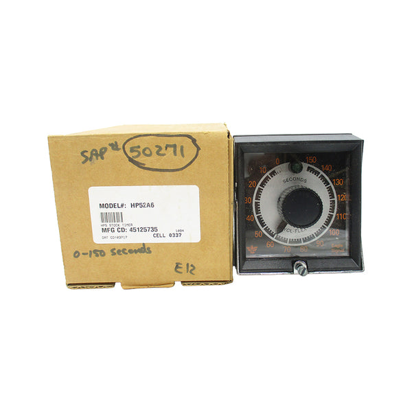 EAGLE SIGNAL CONTROLS HP52A6 120/240VAC 5/10A 0-150S NSMP