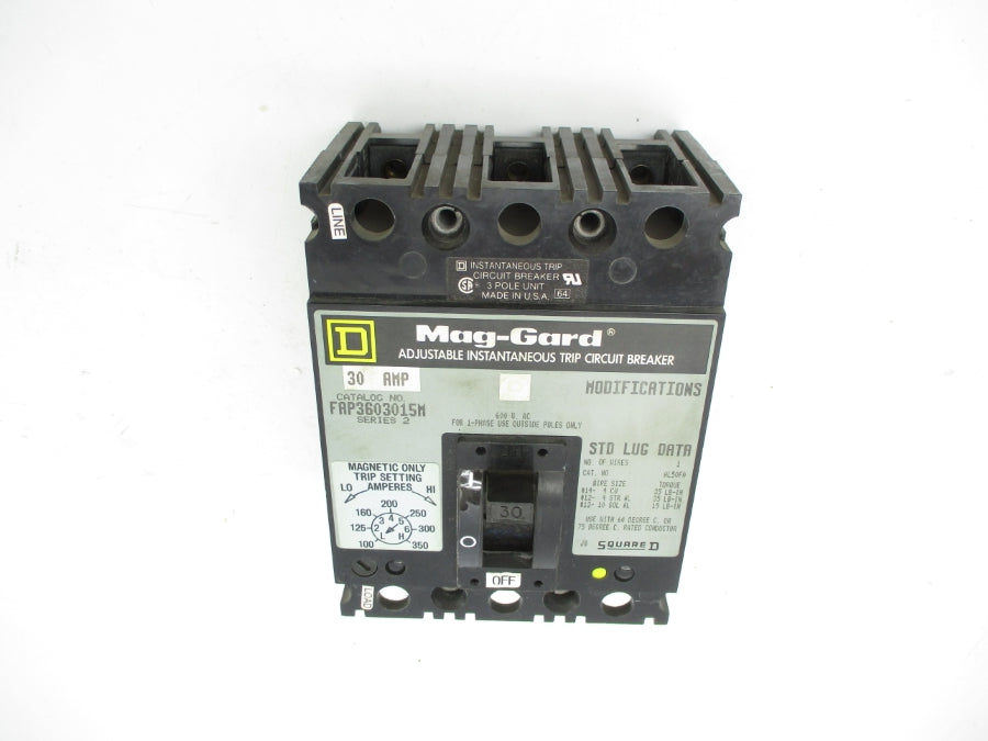 SQUARE D FAP3603015M SER. 2 600VAC 30A UNMP