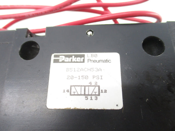 PARKER B512ACH53A 110/120V 20-150PSI NSNP