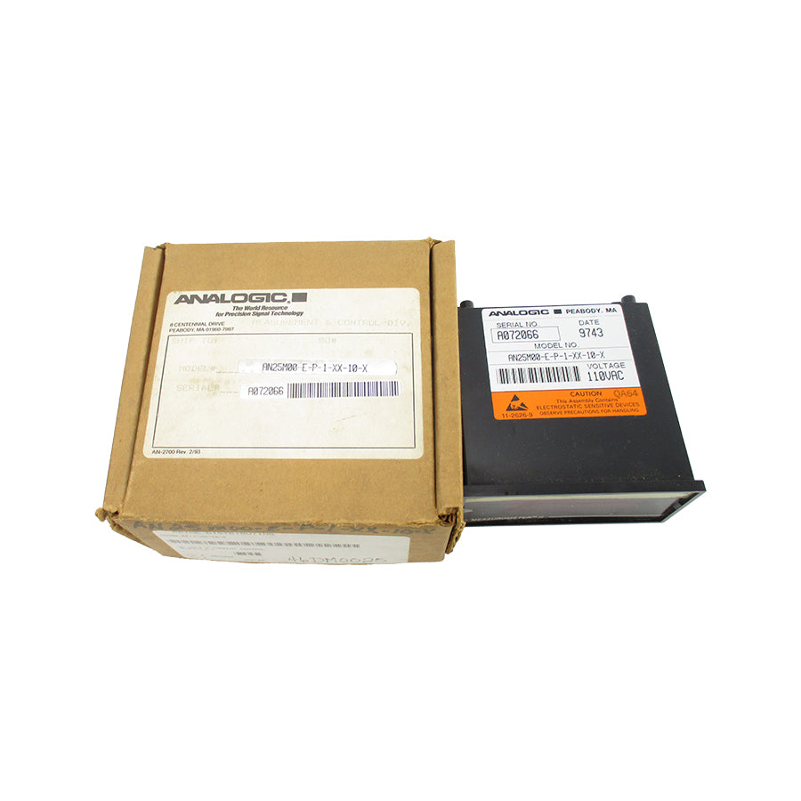 ANALOGIC AN25M00-E-P-1-XX-10-X 110VAC NSMP