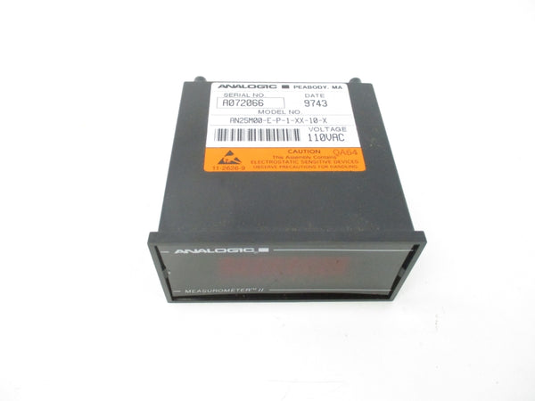 ANALOGIC AN25M00-E-P-1-XX-10-X 110VAC NSMP