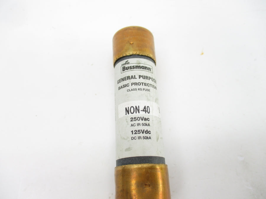 BUSSMANN NON-40 250VAC 40A (WH/BLK) NSNP