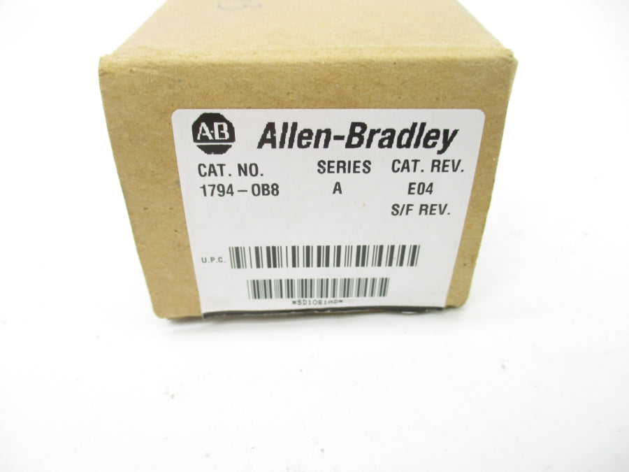 ALLEN BRADLEY 1794-OB8 SER. A 24VDC .5A REV. A02 NSMP