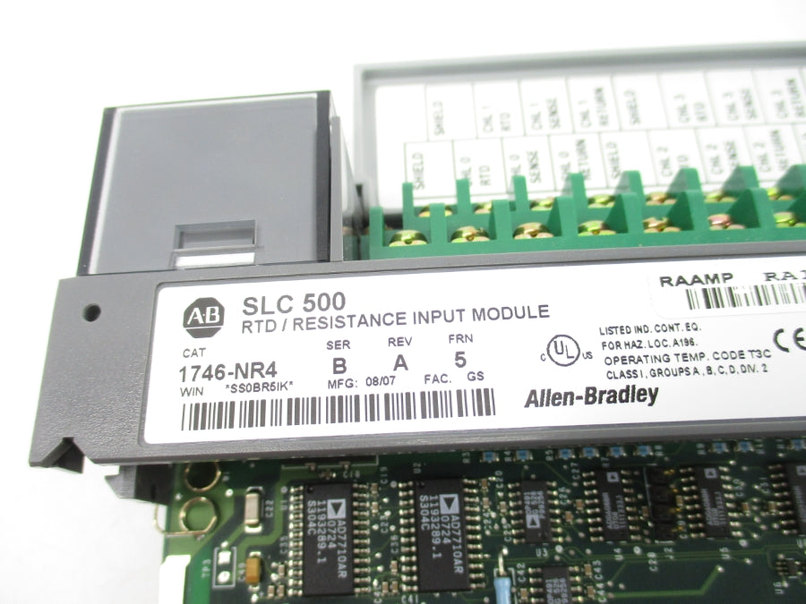 ALLEN BRADLEY 1746-NR4 SER. B F/W 5 REV. A NSNP