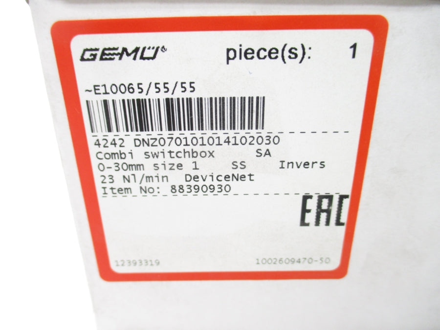 GEMU 4242DNZ070101014102030 NSMP