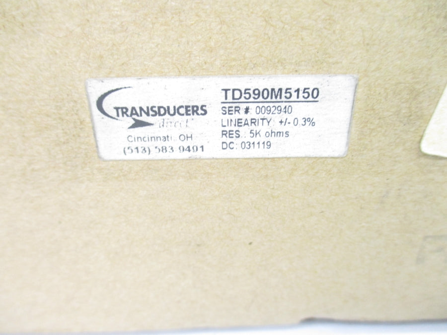 TRANSDUCERS TD590M5150 NSMP