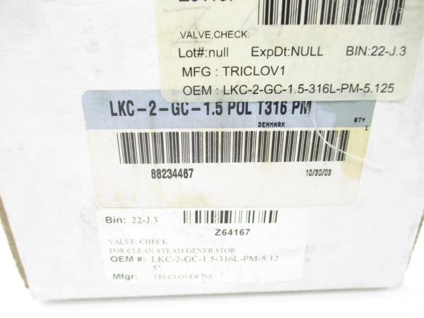 ALFA LAVAL LKC-2-GC-1.5-POLT316PM 88234467 NSMP