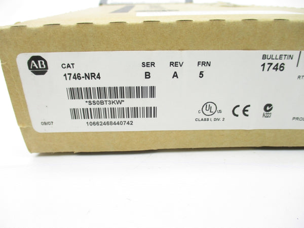 ALLEN BRADLEY 1746-NRA SER. B F/W 5 REV. A NSMP