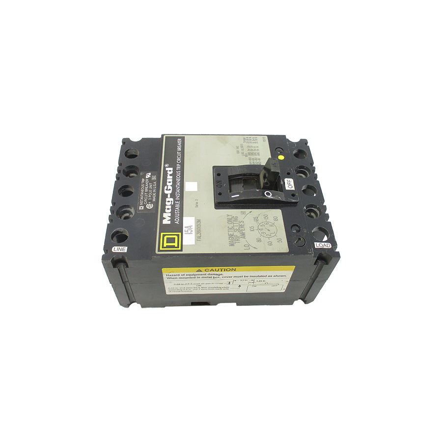 SQUARE D FAL3601513M SER. 2 600VAC 15A UNMP