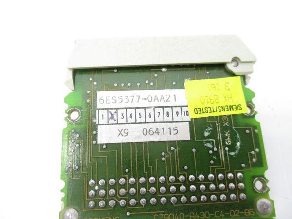 SIEMENS 6ES5377-0AA21 NSNP