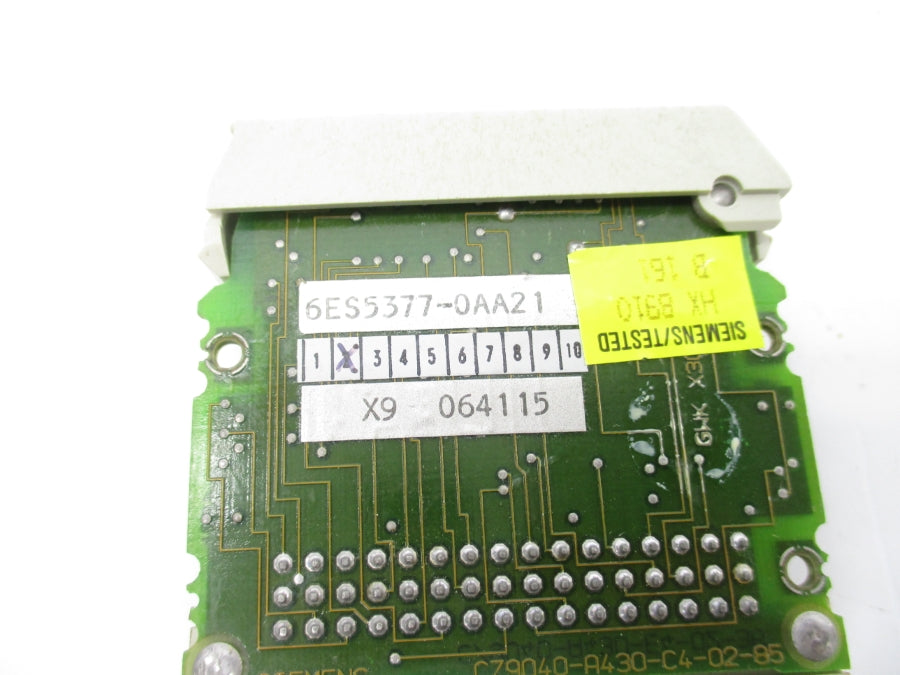 SIEMENS 6ES5377-0AA21 NSNP