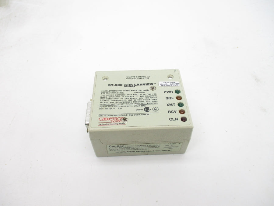 CABLETRON ST-500 9.5-15.5V UNMP