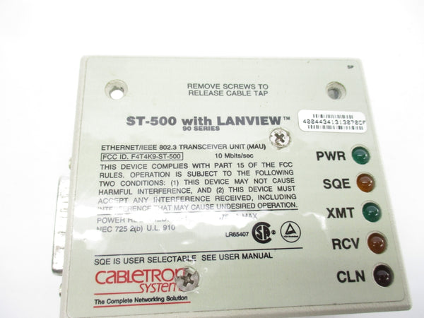 CABLETRON ST-500 9.5-15.5V UNMP