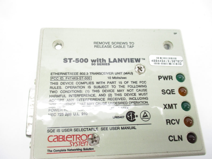 CABLETRON ST-500 9.5-15.5V UNMP
