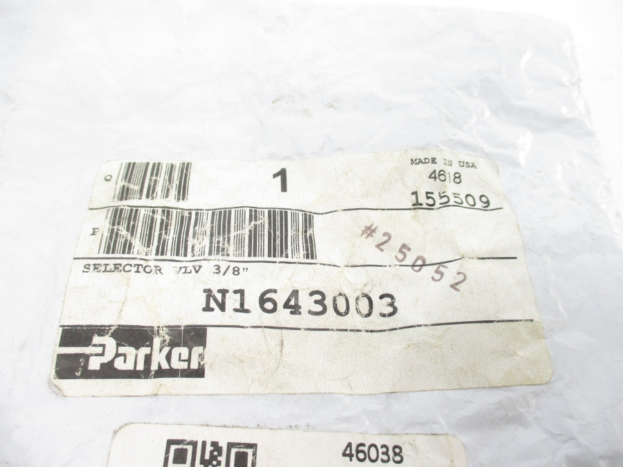 PARKER N1643003 3/8" NSMP