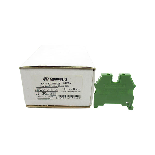 KONNECT-IT KN-T12GRN-25 600V 20A (PKG OF 25) NSMP